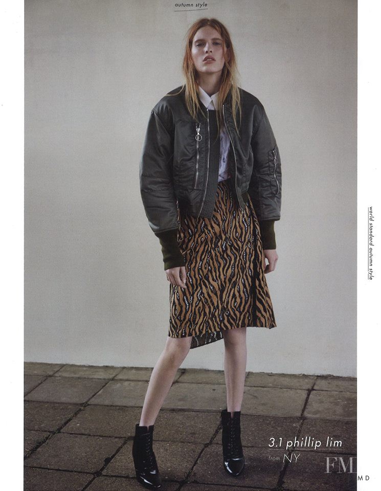 Niki Trefilova featured in World Standard Aurumn Style, September 2015