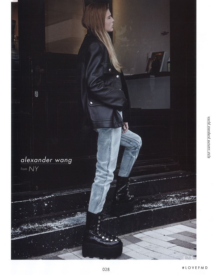 Niki Trefilova featured in World Standard Aurumn Style, September 2015