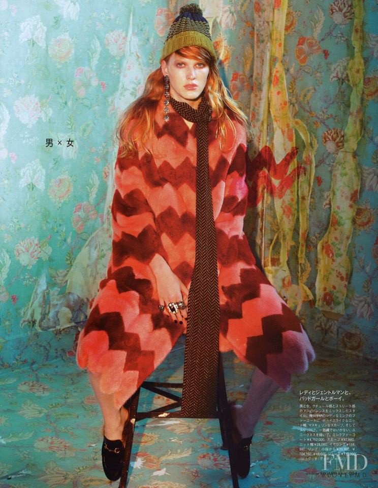 Niki Trefilova featured in Coach, November 2015