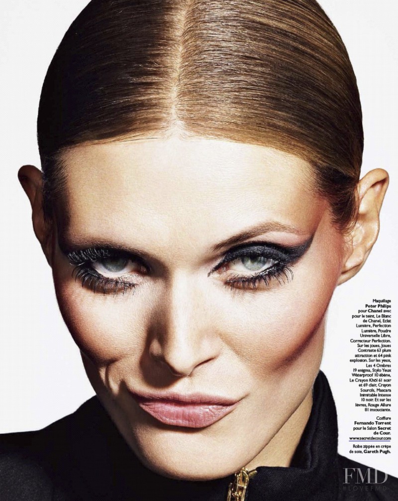 Malgosia Bela featured in Make-Up Circus, October 2011