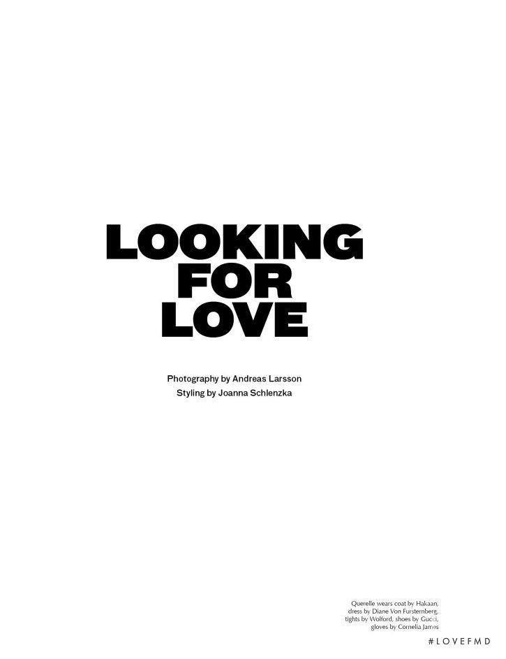 Looking for Love, September 2011