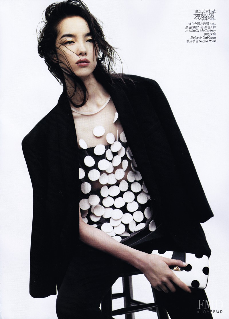 Fei Fei Sun featured in Black & White, November 2011