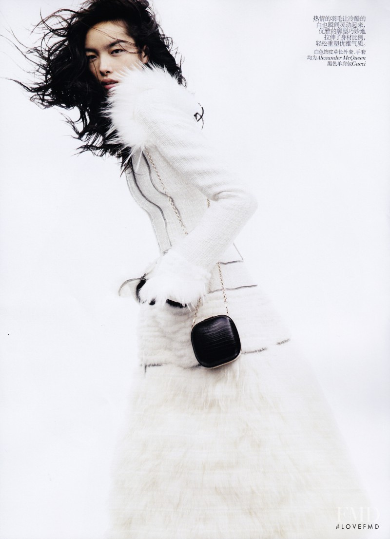 Fei Fei Sun featured in Black & White, November 2011