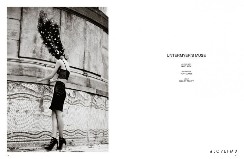 Ksenia Nazarenko featured in Untermyer\'s Muse, March 2014