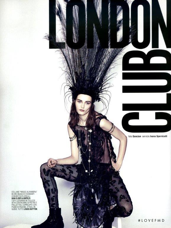 Ksenia Nazarenko featured in Victorian Rock Diamond London Club, March 2014