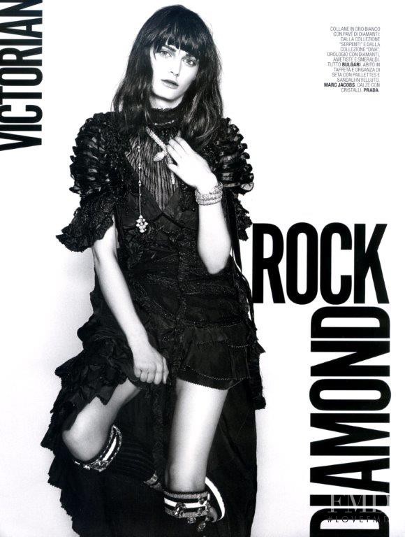 Ksenia Nazarenko featured in Victorian Rock Diamond London Club, March 2014