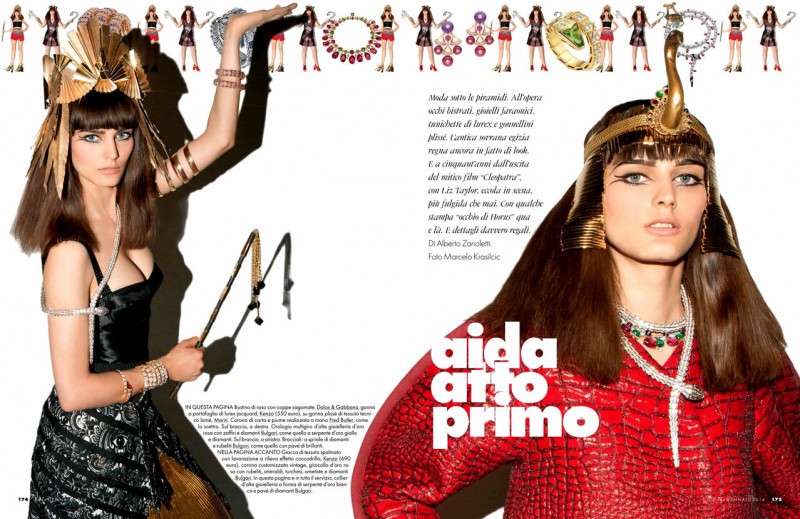 Ksenia Nazarenko featured in aida atto primo, January 2014