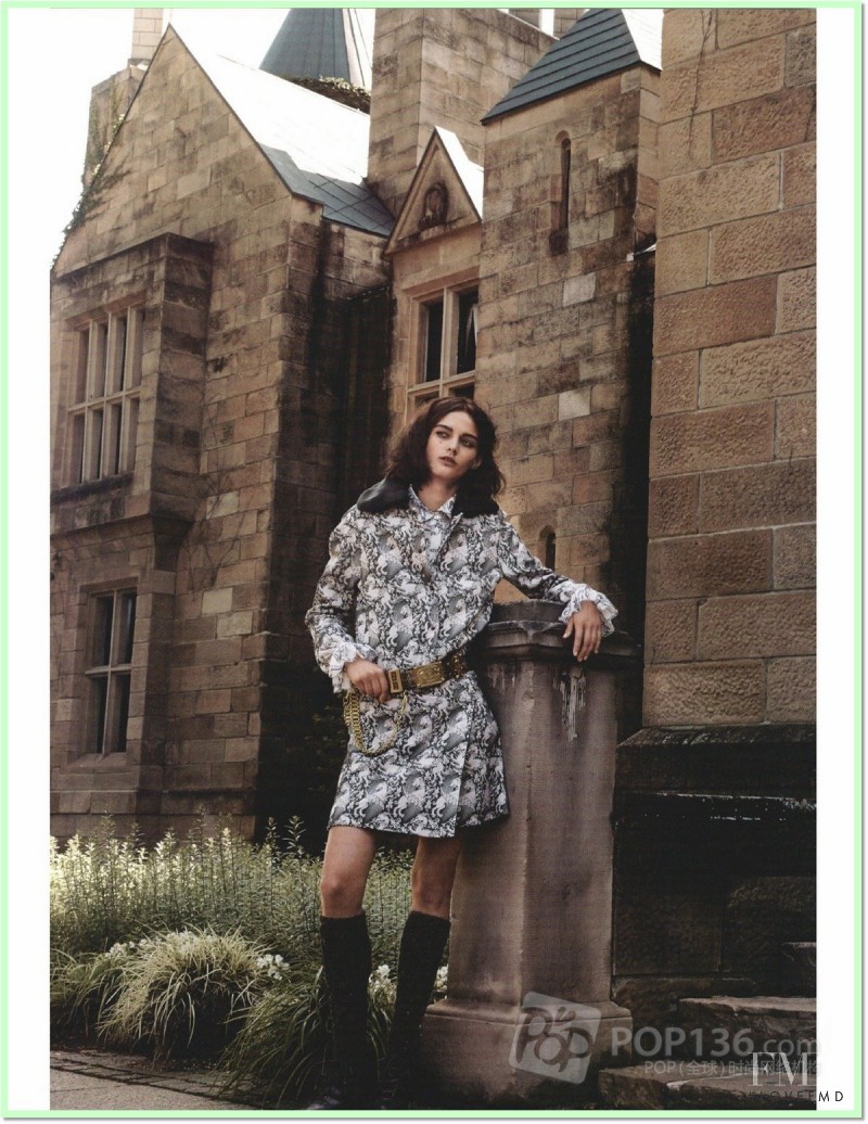 Ksenia Nazarenko featured in Tory Burch, October 2014