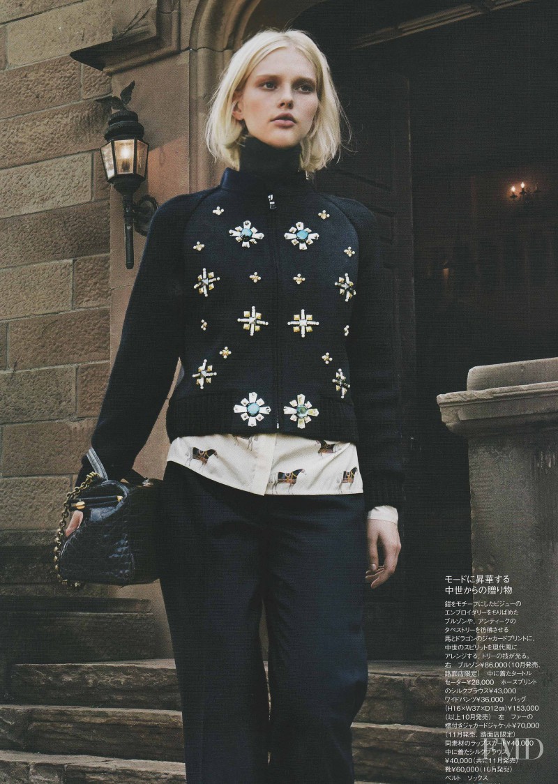 Anna Emilia Saari featured in Tory Burch, October 2014