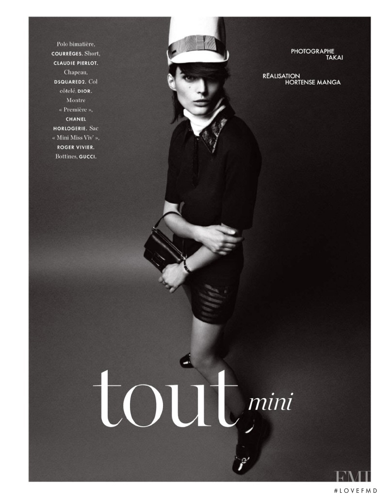 Ksenia Nazarenko featured in Tout Mini, October 2014