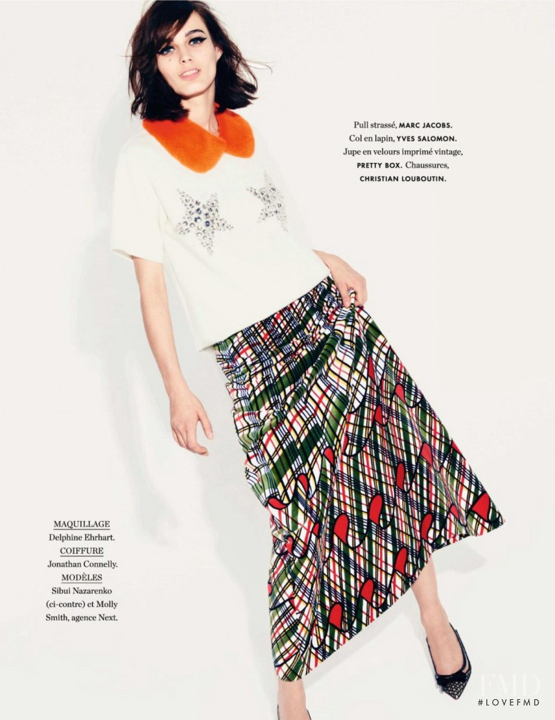 Ksenia Nazarenko featured in New Fan of the Sixties, October 2014