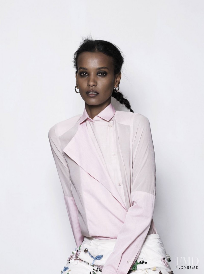 Liya Kebede featured in A New World, September 2011