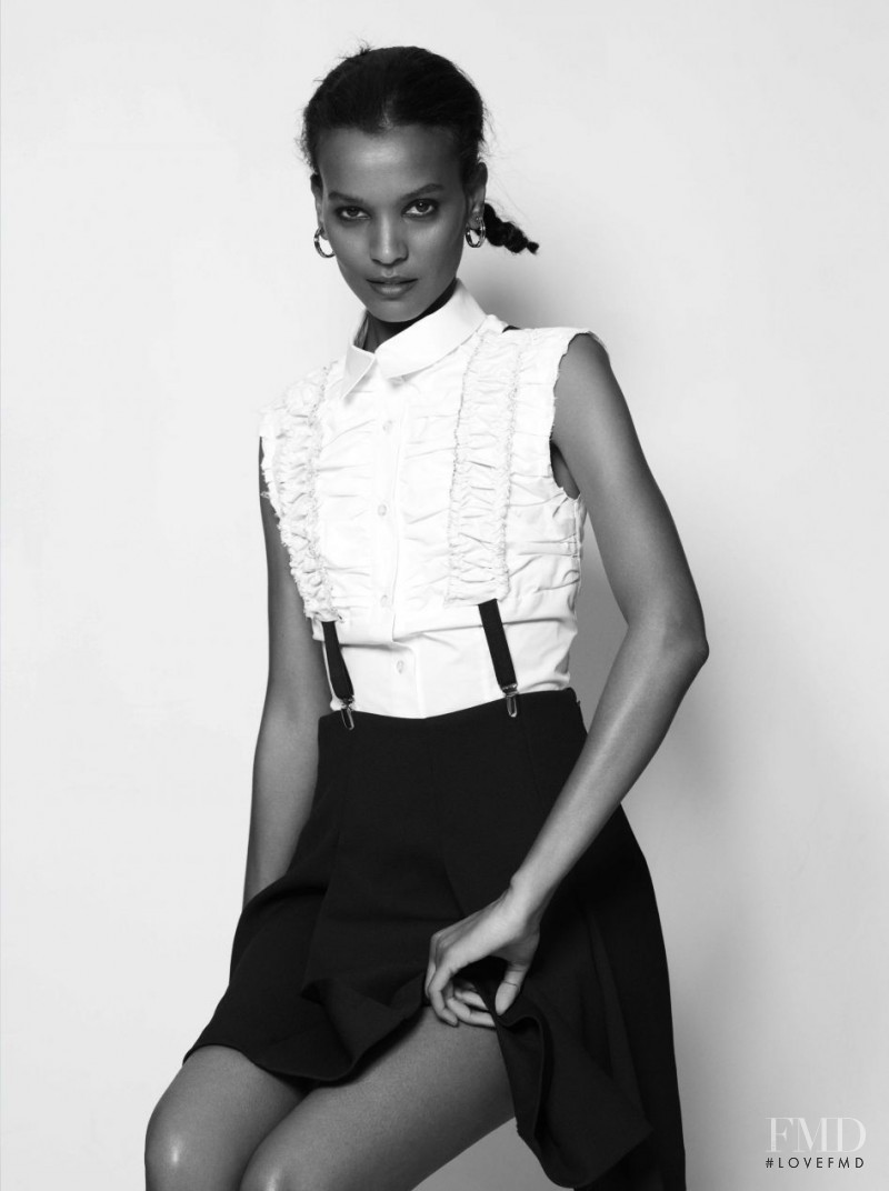 Liya Kebede featured in A New World, September 2011