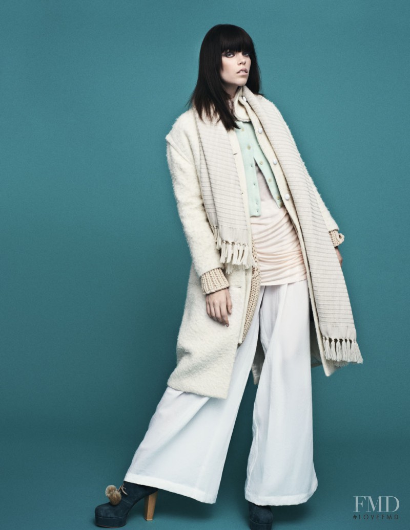 Meghan Collison featured in Nomade, October 2011