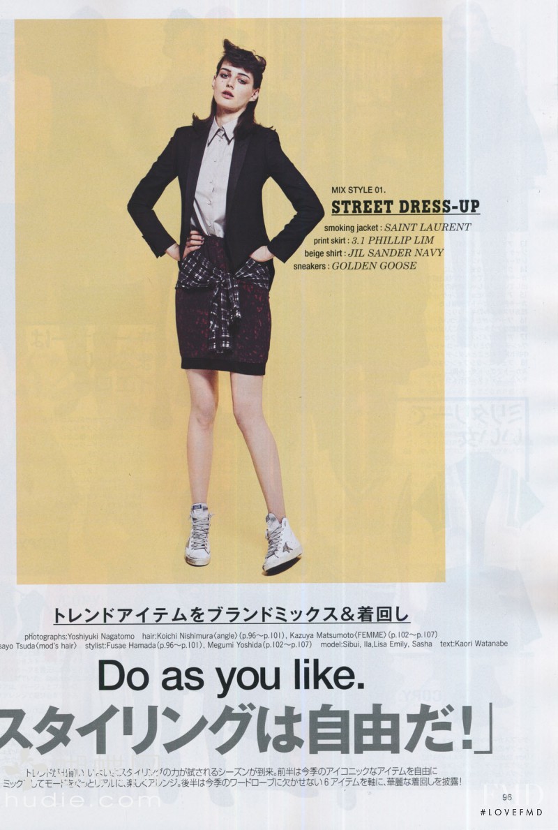 Ksenia Nazarenko featured in Street Dress-Up, June 2013