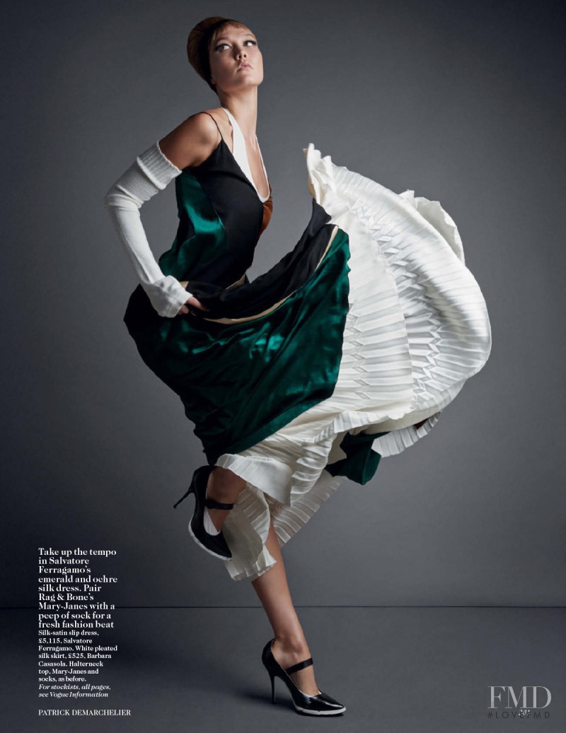 Karlie Kloss featured in Ensemble Pieces, November 2015