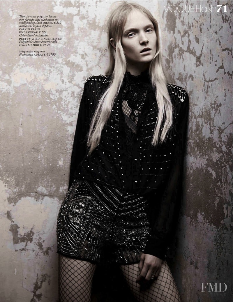 Maja Salamon featured in Opposites Attract, November 2015