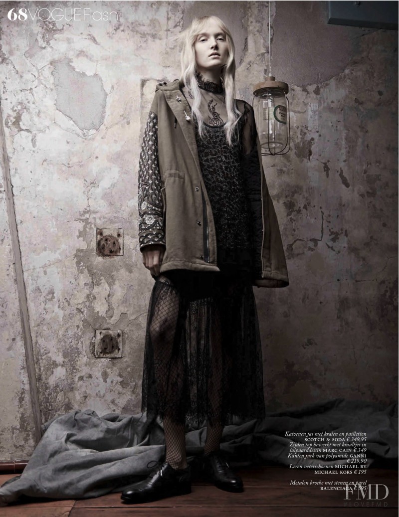 Maja Salamon featured in Opposites Attract, November 2015