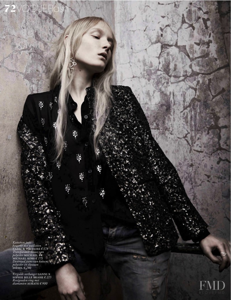 Maja Salamon featured in Opposites Attract, November 2015