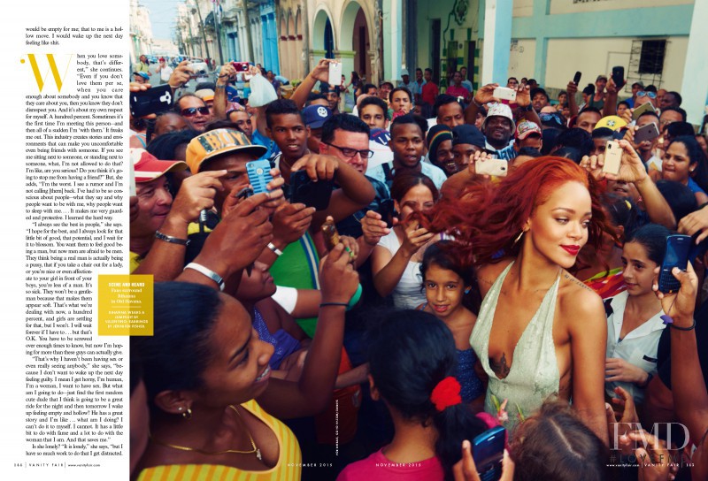 Rihanna\'s Solo Scene, November 2015