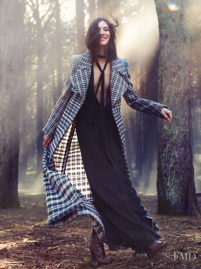 Jacquelyn Jablonski featured in Coats. To The Max, November 2015