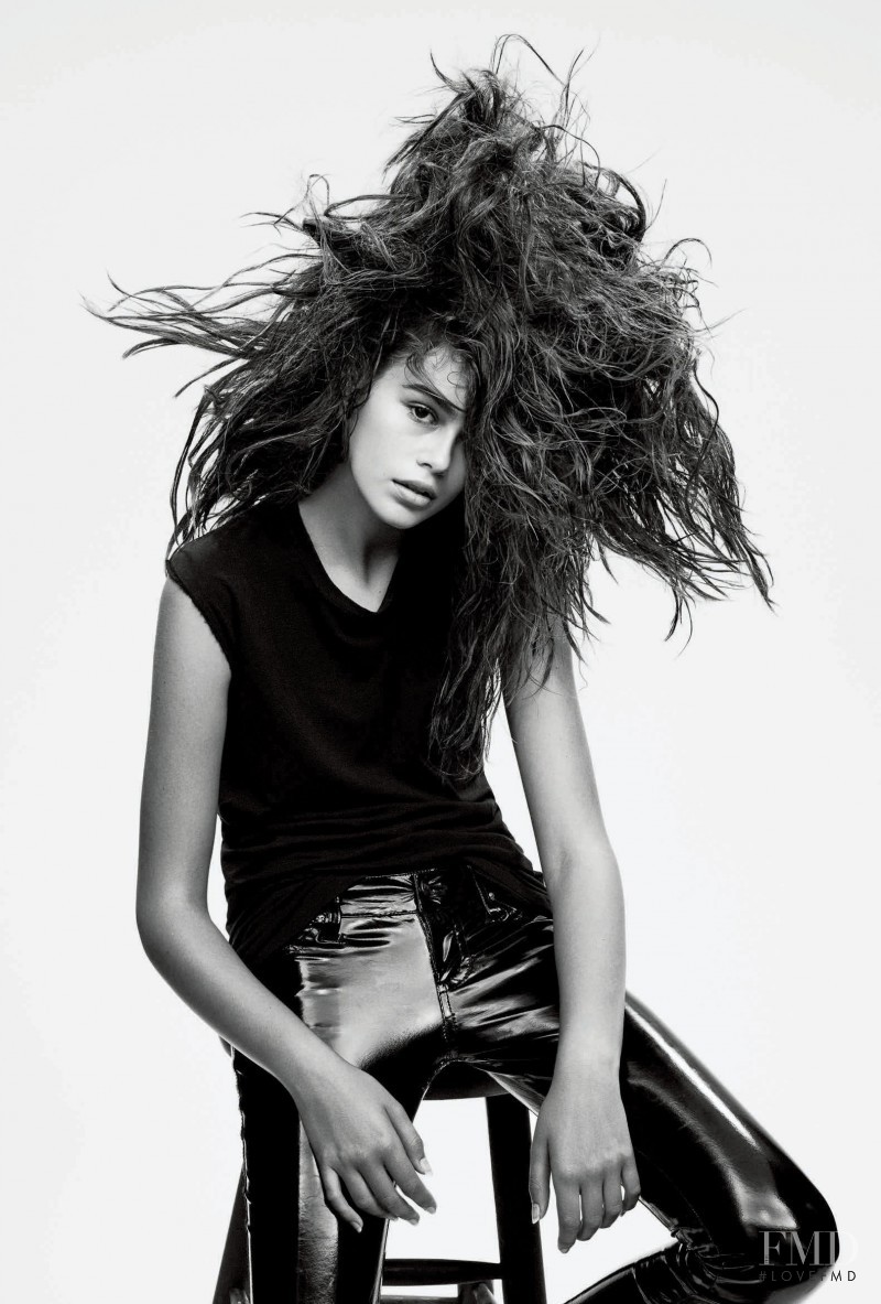 Kaia Gerber featured in In the Air, October 2015