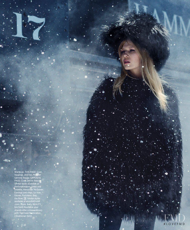 Ola Rudnicka featured in Winter Heats Up, November 2015