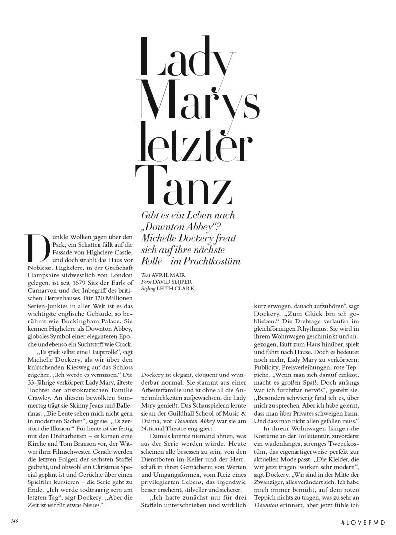 Lady Marys Letzter Tanz, November 2015