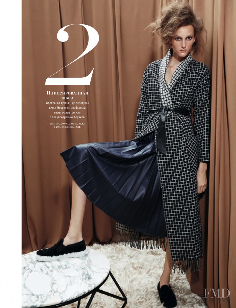 Viola Podkopaeva featured in Details, October 2015