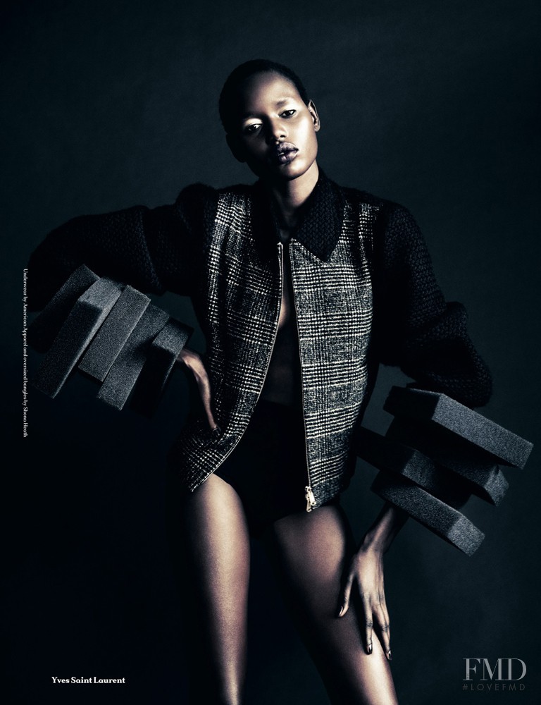 Ajak Deng featured in Feel like Wolf, September 2011