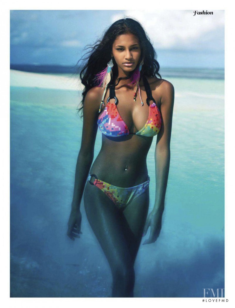 Tsanna Latouche featured in Neon Rainbow, November 2011