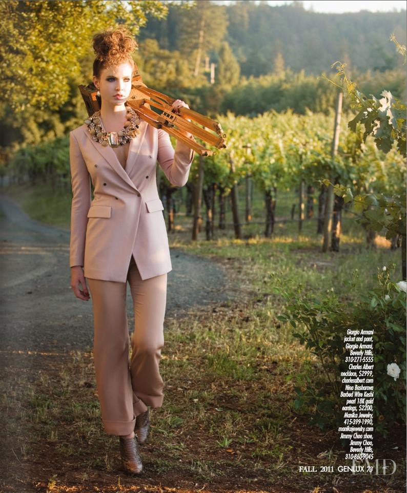 Julia Lescova featured in Rennaissance Woman, September 2011