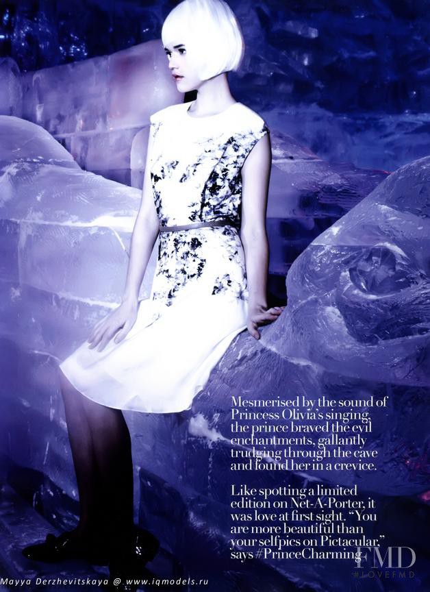 Maya Derzhevitskaya featured in A digital fashion fairy tale, August 2013