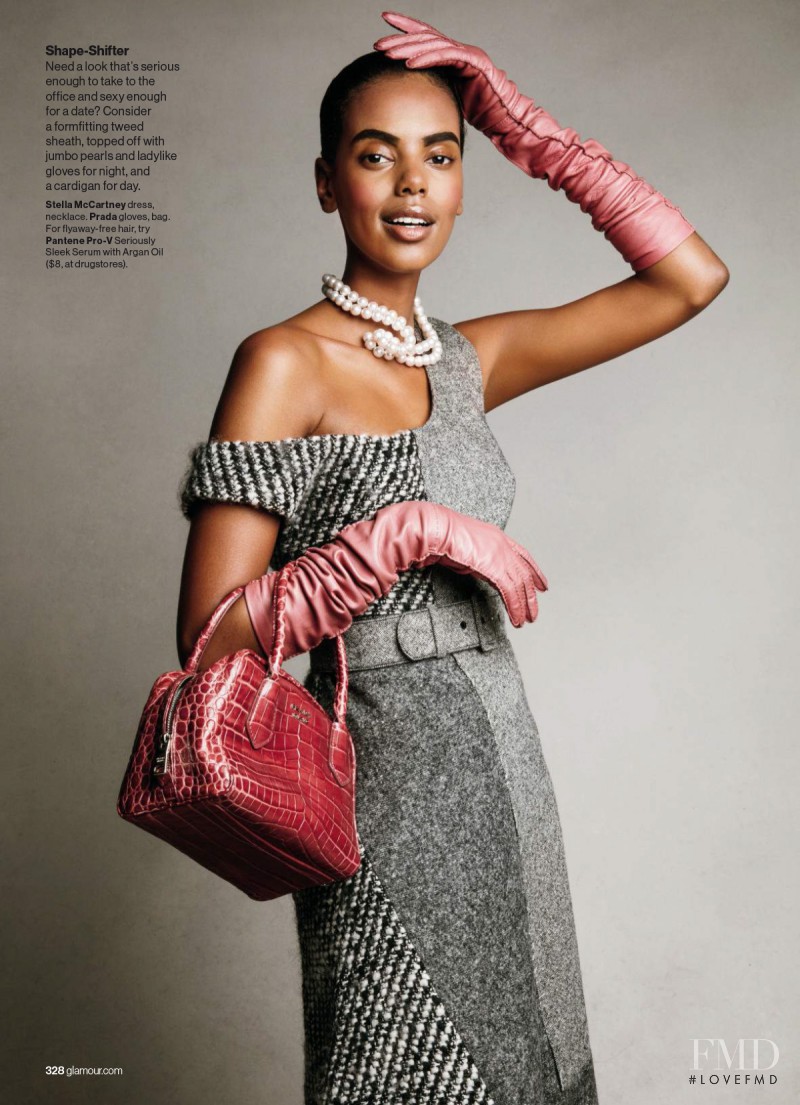 Grace Mahary featured in Not Your Granny\'s Tweed, September 2015