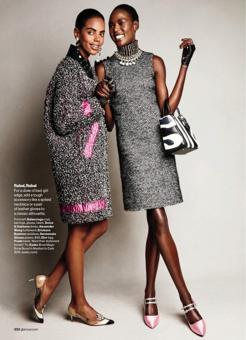 Grace Mahary featured in Not Your Granny\'s Tweed, September 2015