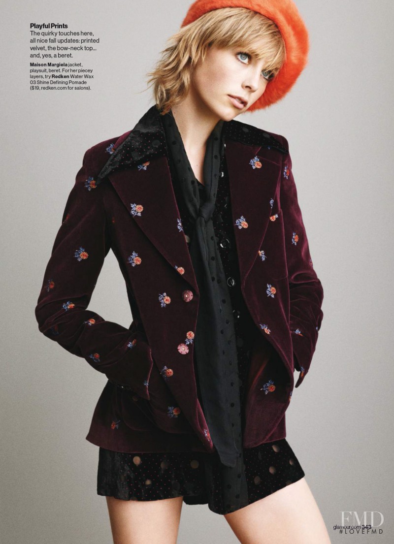 Edie Campbell featured in We Love Eccentrics, September 2015