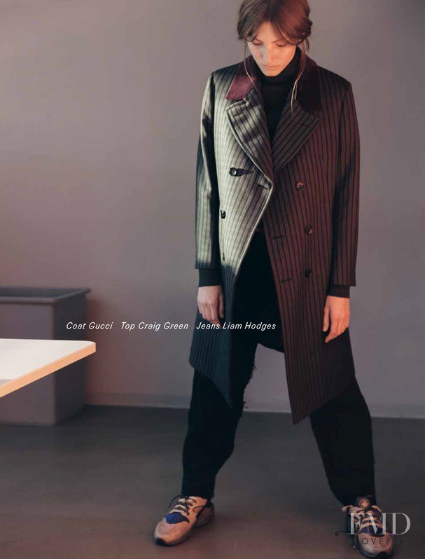 Lisa Helene Kramer featured in Menswear, September 2015