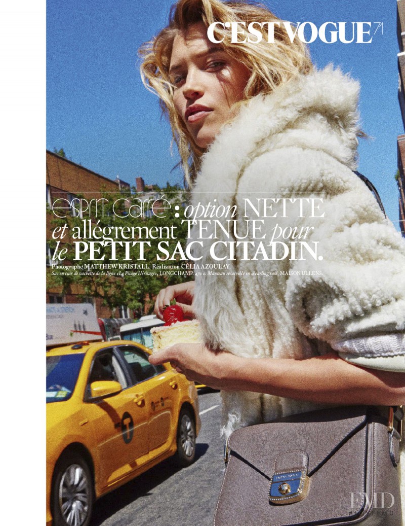 Hana Jirickova featured in C\'est Vogue: Esprit Carré, November 2015
