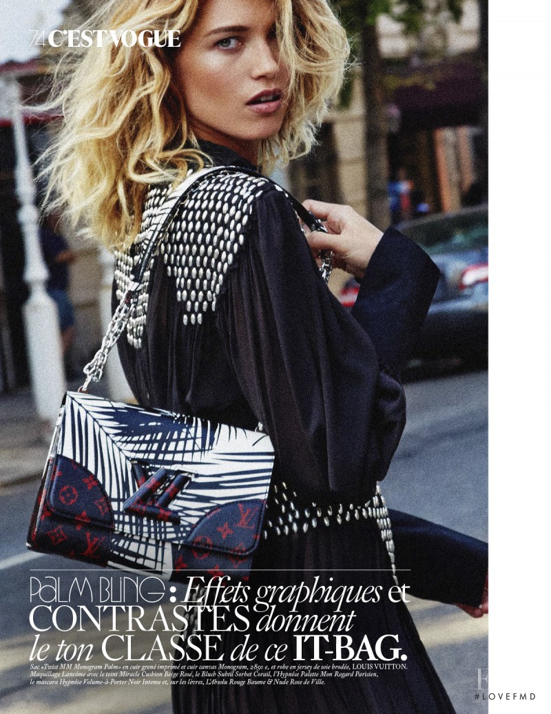 Hana Jirickova featured in C\'est Vogue: Esprit Carré, November 2015