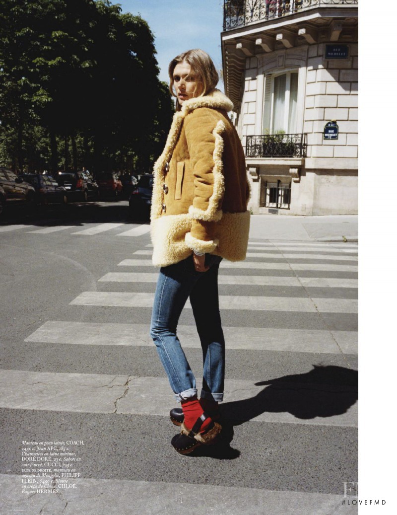 Malgosia Bela featured in Miss Vogue: Le Chic Dans La Peau, November 2015