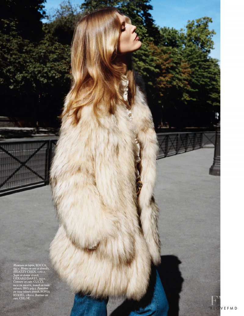 Malgosia Bela featured in Miss Vogue: Le Chic Dans La Peau, November 2015