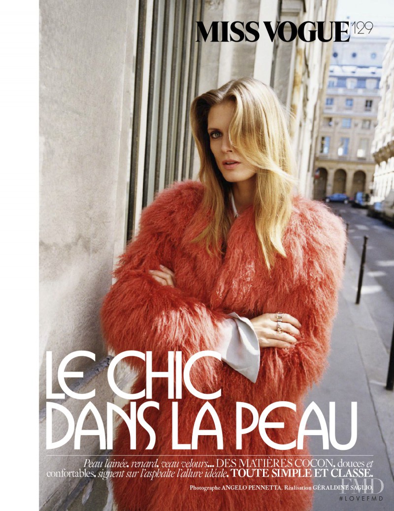 Malgosia Bela featured in Miss Vogue: Le Chic Dans La Peau, November 2015