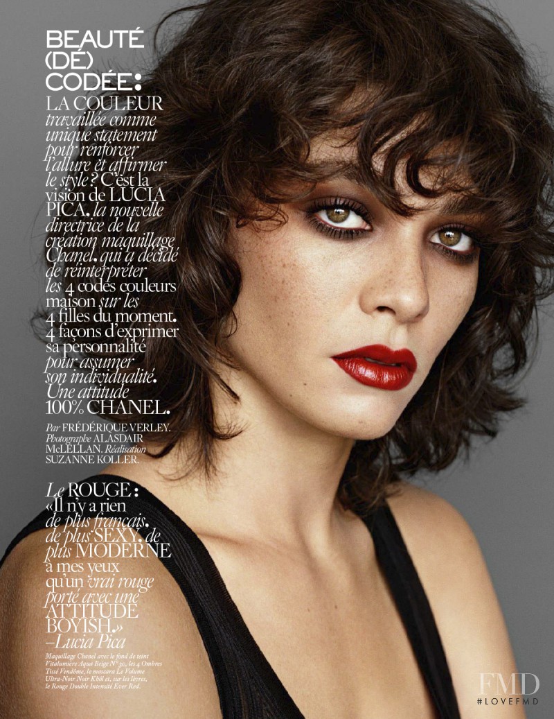 Steffy Argelich featured in Beauté (Dé) Codée, November 2015