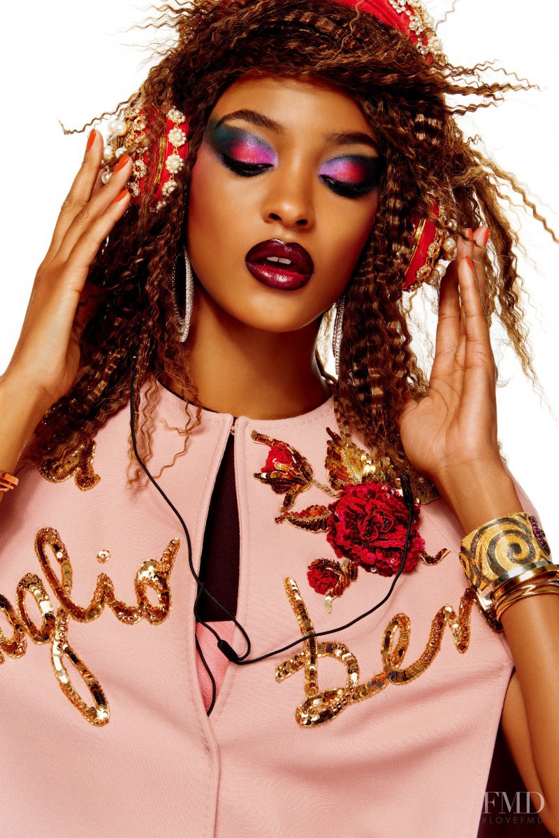 Joan Smalls featured in Get Into The Groove, December 2015