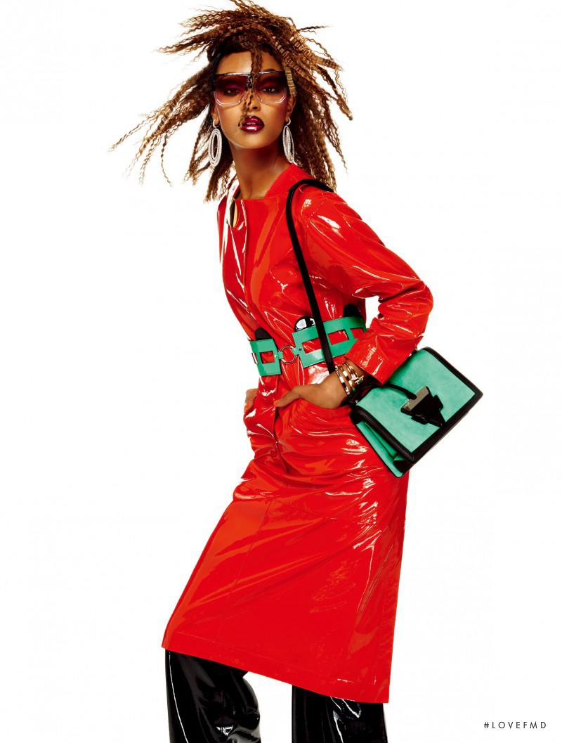 Joan Smalls featured in Get Into The Groove, December 2015