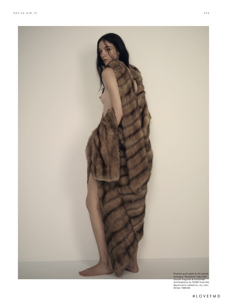 Mariacarla Boscono featured in Mariacarla / Fendi 50ï¼šThe Lagerfeld Archive, September 2015