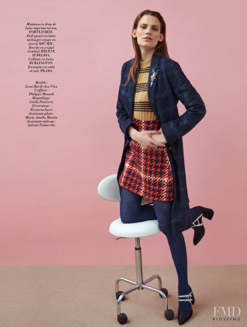 Lena Hardt featured in Librarian Girl, September 2015