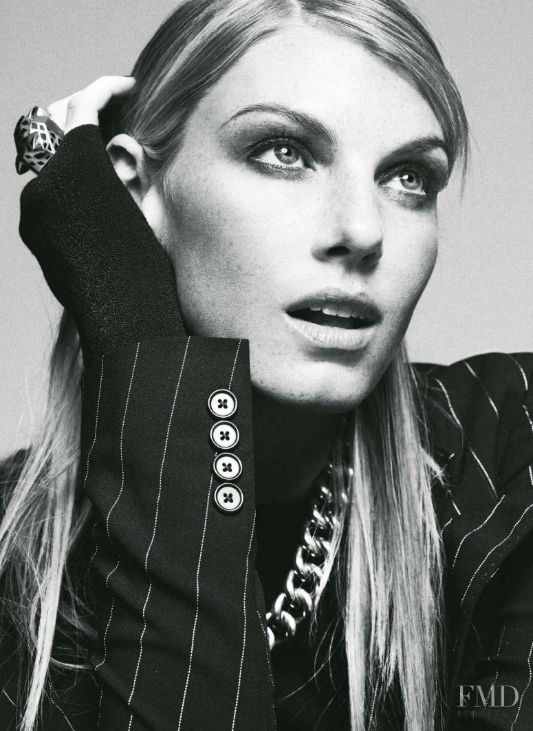 Angela Lindvall featured in Working Girl, November 2011