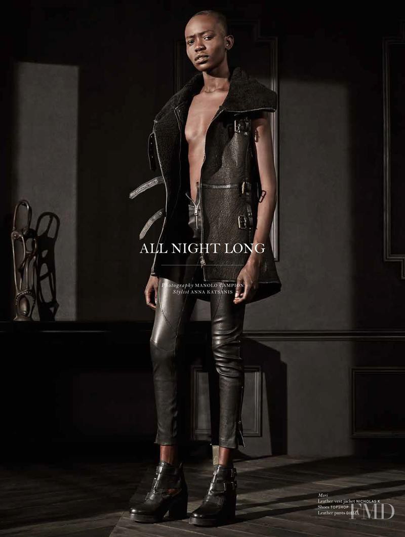 Mari Agory featured in All Night Long, September 2015