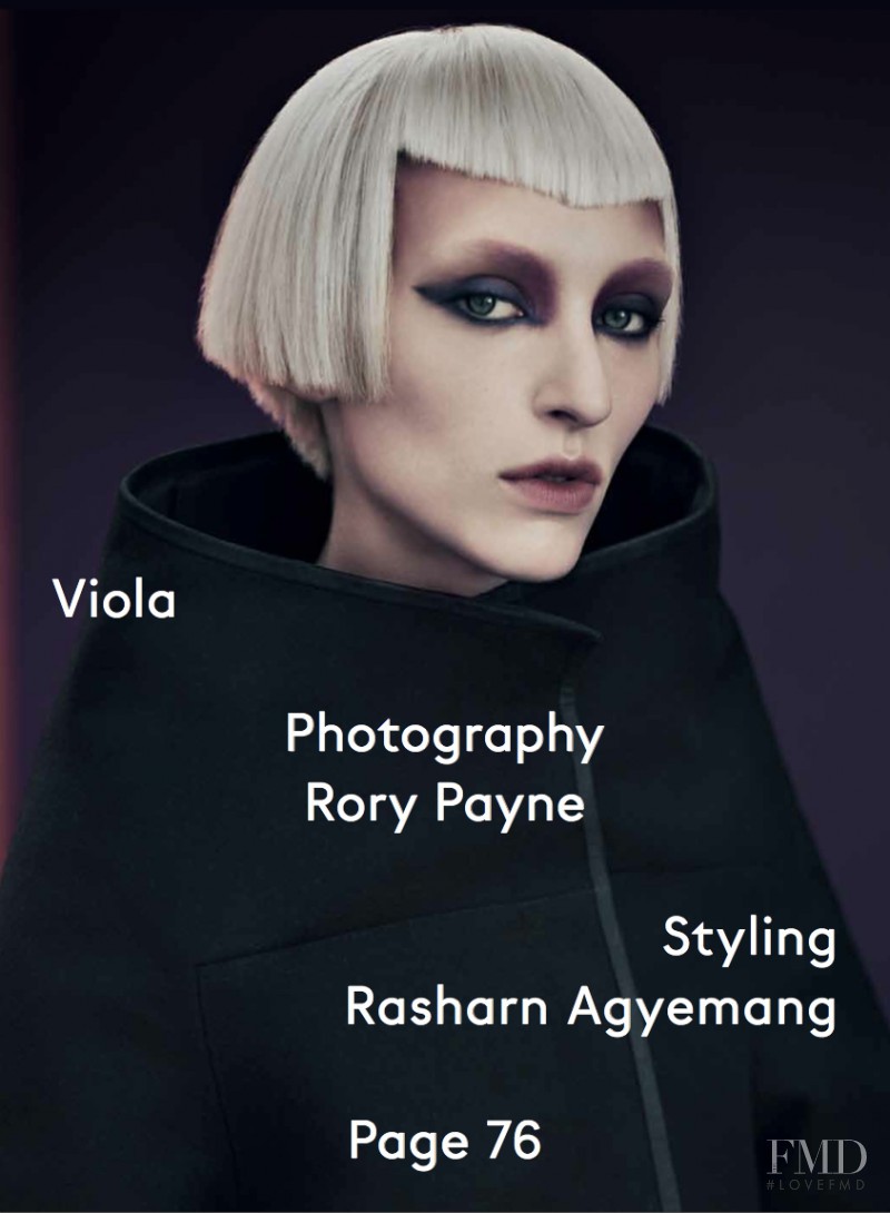 Maggie Maurer featured in Viola, September 2013